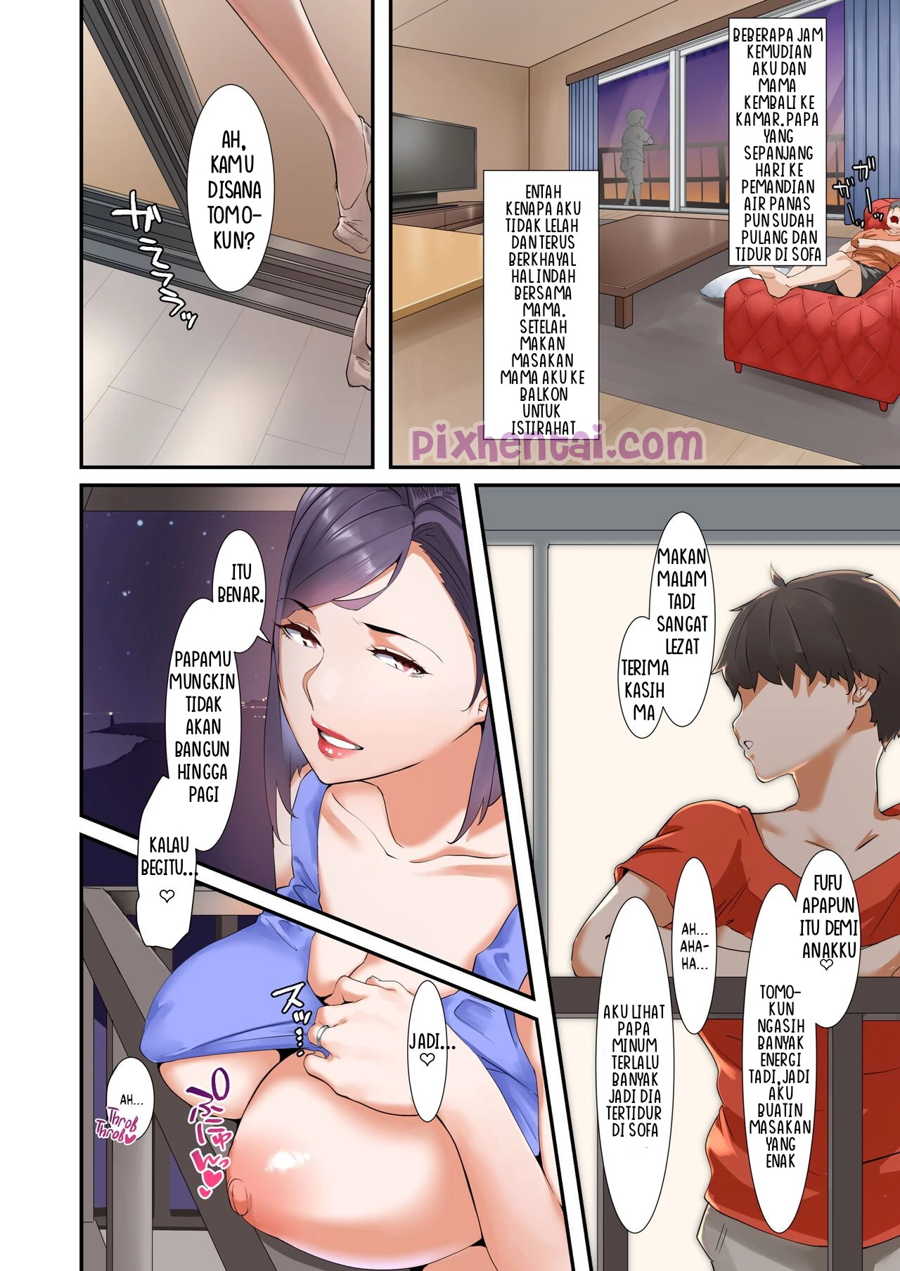 Komik hentai xxx manga sex bokep Taking a Break From Being a Mother to Have Sex With My Son 19